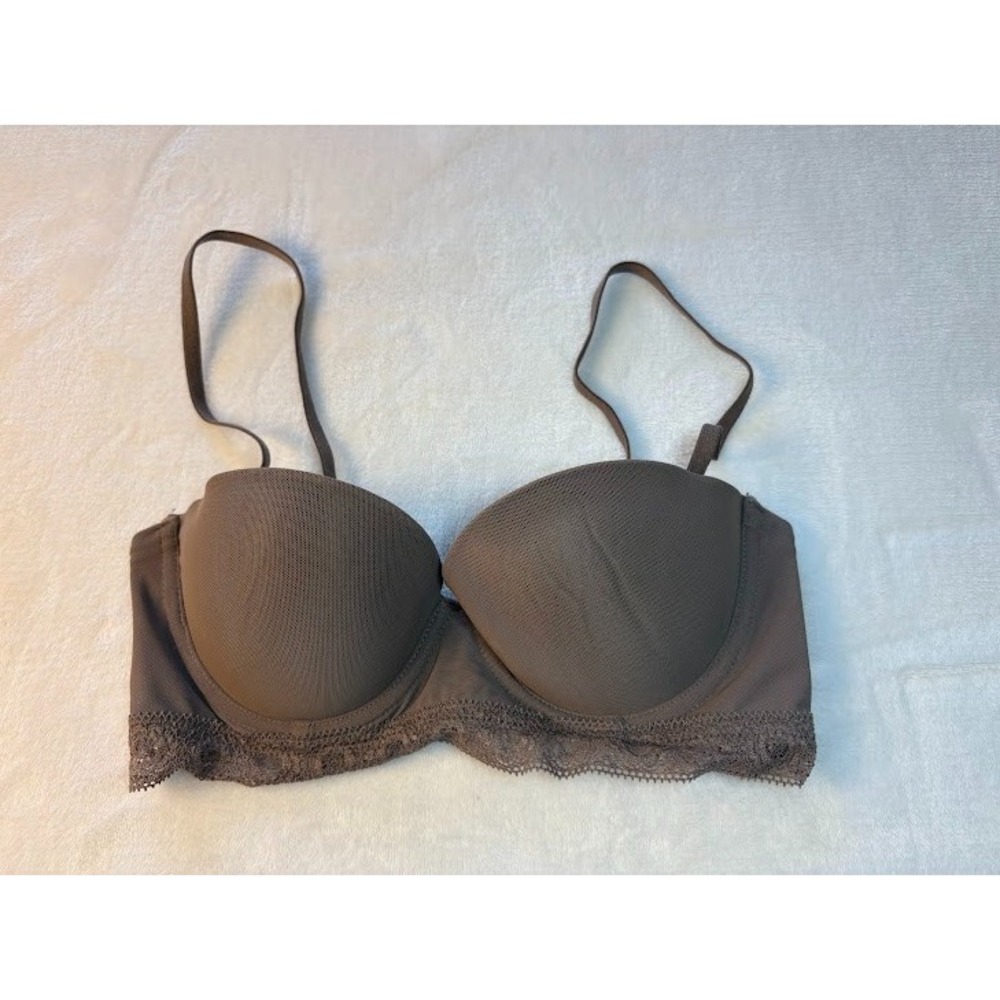 Aerie Women's Bra Push‎ Up Tan Underwire Size 32C